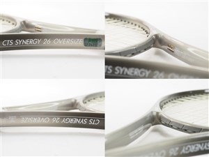 中古 テニスラケット プリンス CTS シナジー DB 24 オーバーサイズ (G2)PRINCE CTS SYNERGY DB 24 OS Prince CTS Synergy DB 24 Oversize Tennis Racket Racquet No.3