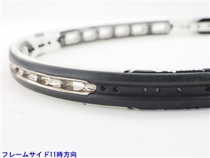 Prince - 中古 テニスラケット プリンス イーエックスオースリー ハリアー 100 ホワイト 2013年モデル (G2)PRINCE EXO3 HARRIER 100 WHITE 2013 中古】プリンス イーエックスオースリー ハリアー 100 ホワイト
