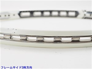 Prince - 中古 テニスラケット プリンス イーエックスオースリー ハリアー 100 ホワイト 2013年モデル (G2)PRINCE EXO3 HARRIER 100 WHITE 2013 中古】プリンス イーエックスオースリー ハリアー 100 ホワイト