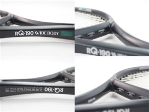 中古】ヨネックス RQ-190 ワイドボディYONEX RQ-190 WIDE BODY(SL3)【中古 テニスラケット】の通販・販売| ヨネックス|  テニスサポートセンターへ