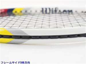 中古 テニスラケット ウィルソン スティーム プロ 95 2012年モデル【トップバンパー割れ有り】 (L2)WILSON STEAM PRO 95 2012 中古】ウィルソン スティーム プロ 95 2012年モデルWILSON STEAM