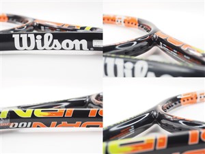 中古 テニスラケット ウィルソン バーン 100 チーム 2016年モデル (G2)WILSON BURN 100 TEAM 2016 Wilson 中古 テニスラケット ウィルソン バーン 100 チーム 2016