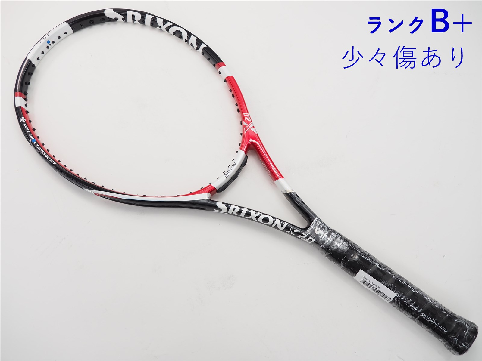 元グリップ交換済み付属品テニスラケット スリクソン スリクソン エックス 2.0 2009年モデル【一部グロメット割れ有り】 (G2)SRIXON SRIXON X 2.0 2009