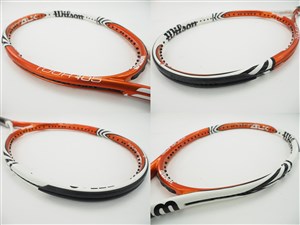 テニスラケット ウィルソン ツアー BLX 105 オレンジ×ホワイト 2011年モデル (G2)WILSON TOUR BLX 105 (ORANGE×WHITE) 2011