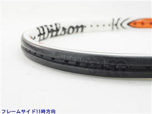 wilson - 中古 テニスラケット ウィルソン ツアー BLX 105 オレンジ×ホワイト 2011年モデル (G2)WILSON TOUR BLX 105 (ORANGE×WHITE) 2011 wilson - 中古 テニスラケット ウィルソン ツアー BLX 105
