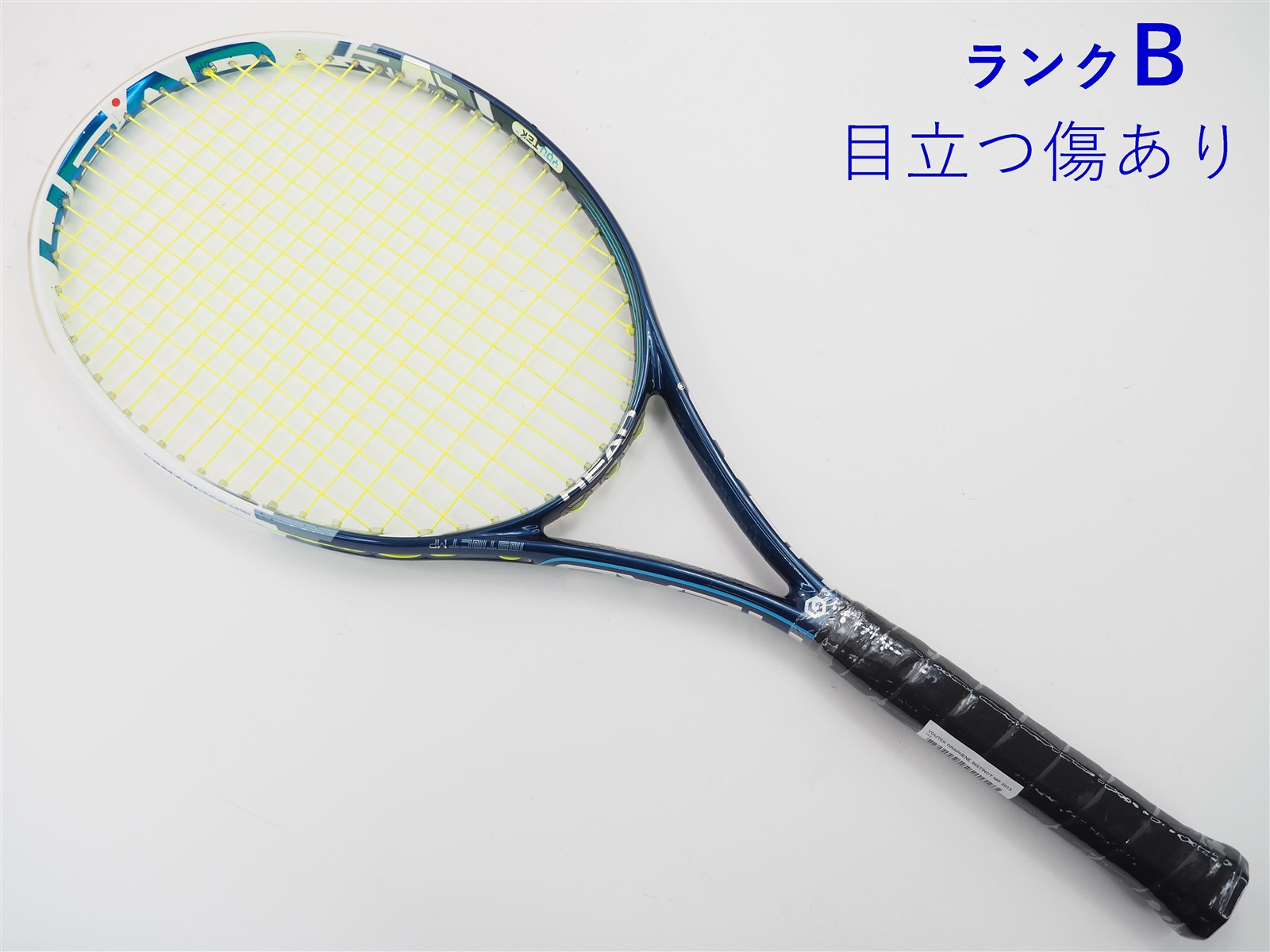 テニスラケット ヘッド ユーテック グラフィン インスティンクト MP 2013年モデル (G2)HEAD YOUTEK GRAPHENE INSTINCT MP 2013310ｇ張り上げガット状態