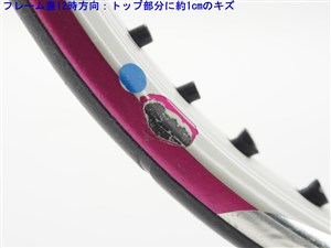 BRIDGESTONE - 中古 テニスラケット ブリヂストン エックスブレード 295 マゼンタ (G2)BRIDGESTONE X-BLADE 295 MAGENTA 中古】ブリヂストン エックスブレード 295 マゼンタBRIDGESTONE