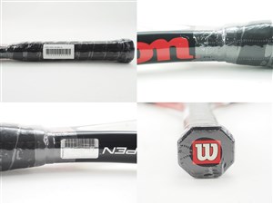 wilson - 中古 テニスラケット ウィルソン エヌ プロ オープン 100 2006年モデル【一部グロメット割れ有り】 (G2)WILSON n PRO OPEN 100 2006 中古】ウィルソン エヌ プロ オープン 100 2006年モデル【一部
