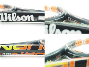wilson - 中古 テニスラケット ウィルソン バーン 100エス 2015年モデル (G2)WILSON BURN 100S 2015 楽天市場】【中古】ウィルソン バーン 100エス 2015年モデル