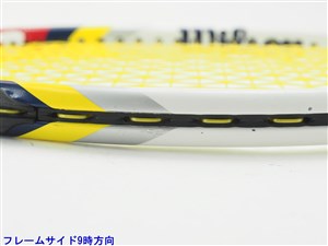 中古 テニスラケット ウィルソン スティーム プロ 95 2012年モデル【一部グロメット割れ有り】 (G3)WILSON STEAM PRO 95 2012 中古】ウィルソン スティーム プロ 95 2012年モデル【一部