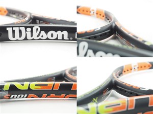 wilson - 中古 テニスラケット ウィルソン バーン 100エス 2015年モデル (G3)WILSON BURN 100S 2015 中古】ウィルソン バーン 100エス 2015年モデルWILSON BURN 100S