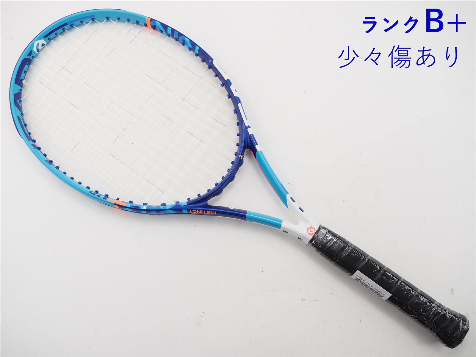 中古】ヘッド グラフィン エックスティー インスティンクト MP 2015年モデル【一部グロメット割れ有り】HEAD GRAPHENE XT  INSTINCT MP 2015(G2)【中古 テニスラケット】【送料無料】の通販・販売| ヘッド| テニスサポートセンターへ