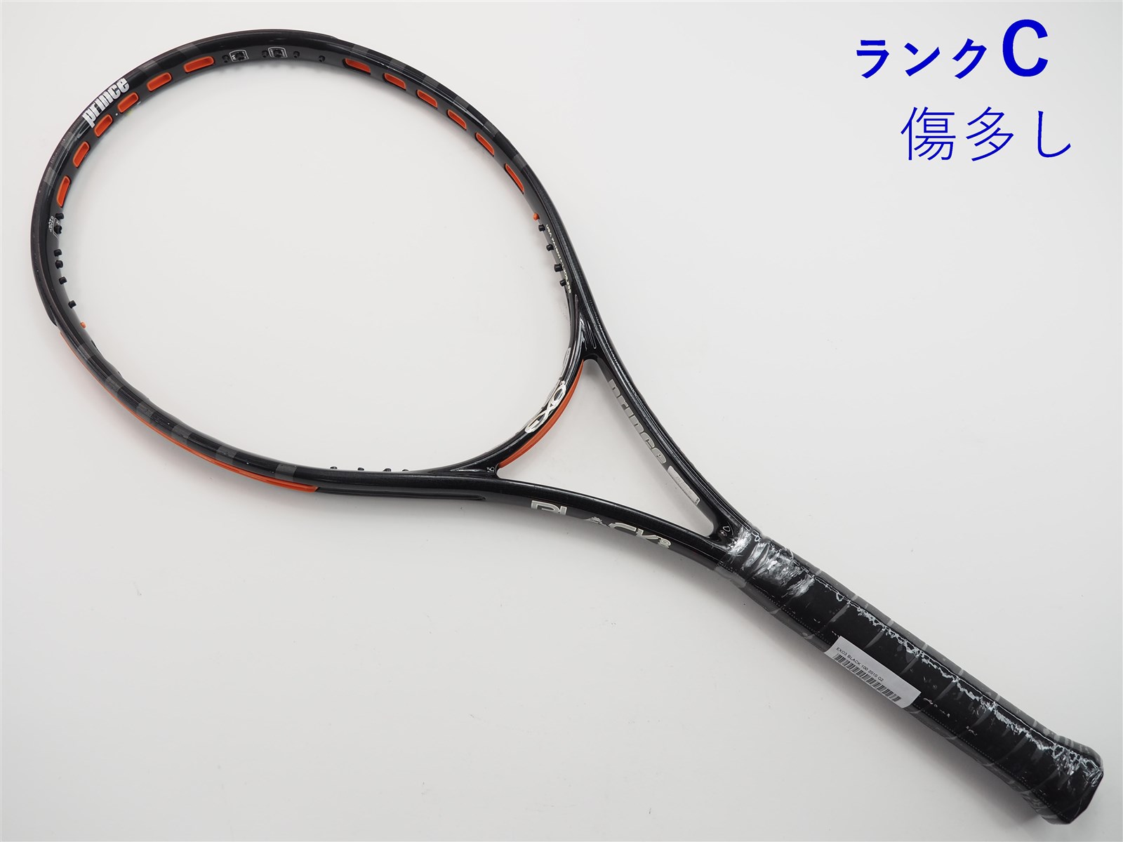 テニスラケット プリンス エックス 100 ツアー 2019年モデル【一部グロメット割れ有り】 (G3)PRINCE X 100 TOUR 2019