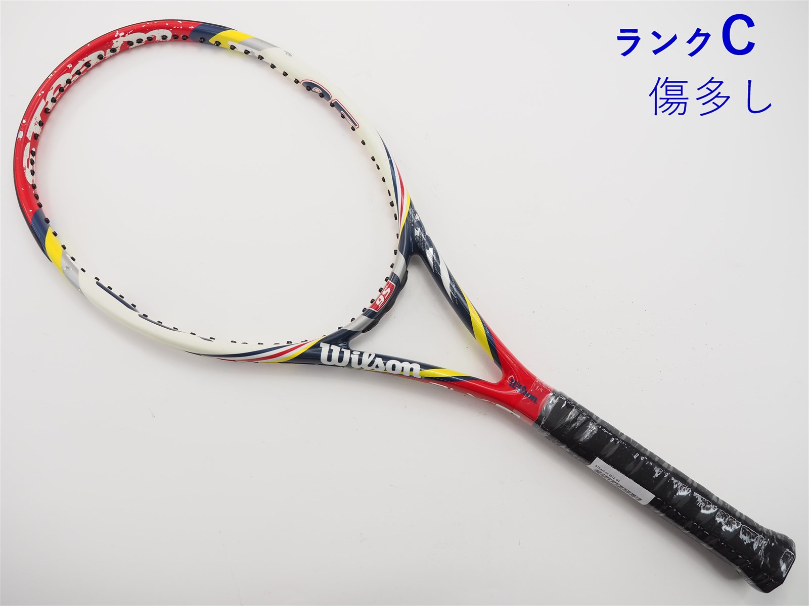 中古 テニスラケット ウィルソン スティーム 95 2012年モデル
