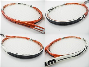 テニスラケット ウィルソン ツアー BLX 105 オレンジ×ホワイト 2011年