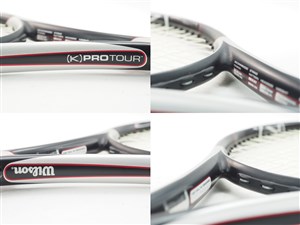 中古】ウィルソン ケー プロ ツアー 96(レッド) 2008年WILSON K PRO TOUR 96(Red) 2008(G2)【中古  テニスラケット】【送料無料】の通販・販売| ウィルソン| テニスサポートセンターへ