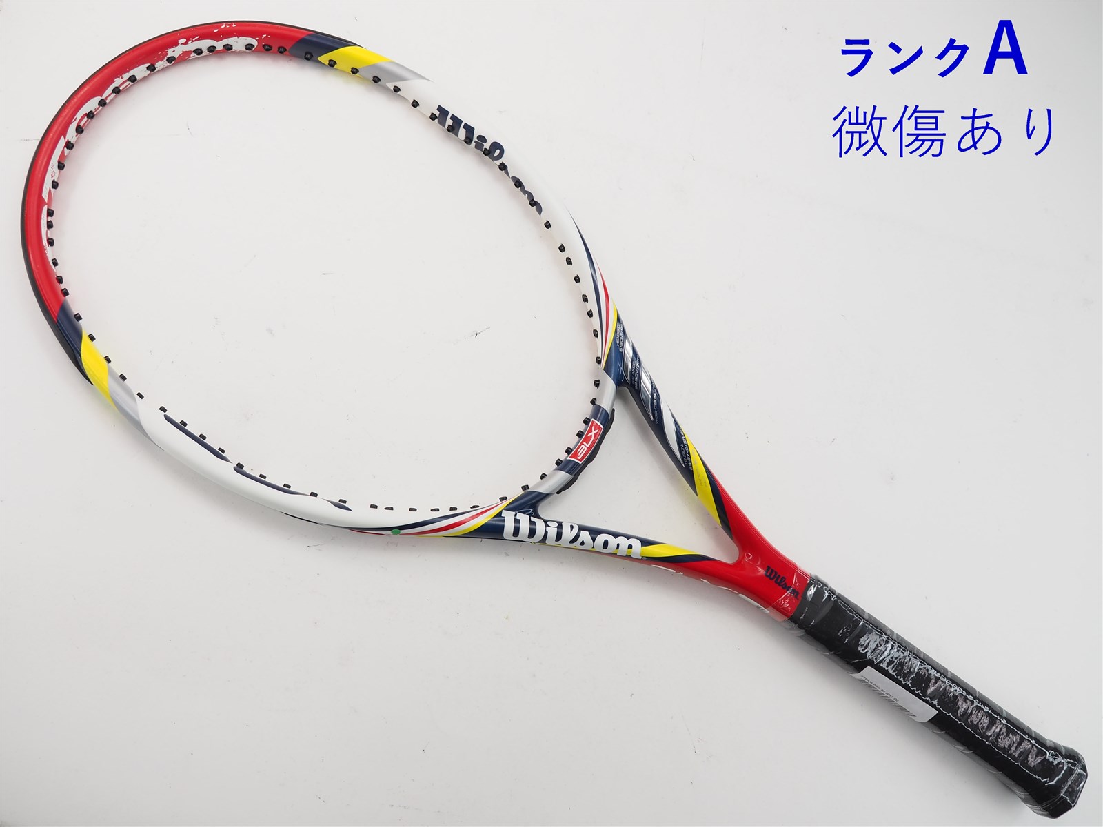 テニスラケット ウィルソン スティーム プロ 95 2012年モデル【トップバンパー割れ有り】 (L2)WILSON STEAM PRO 95 2012