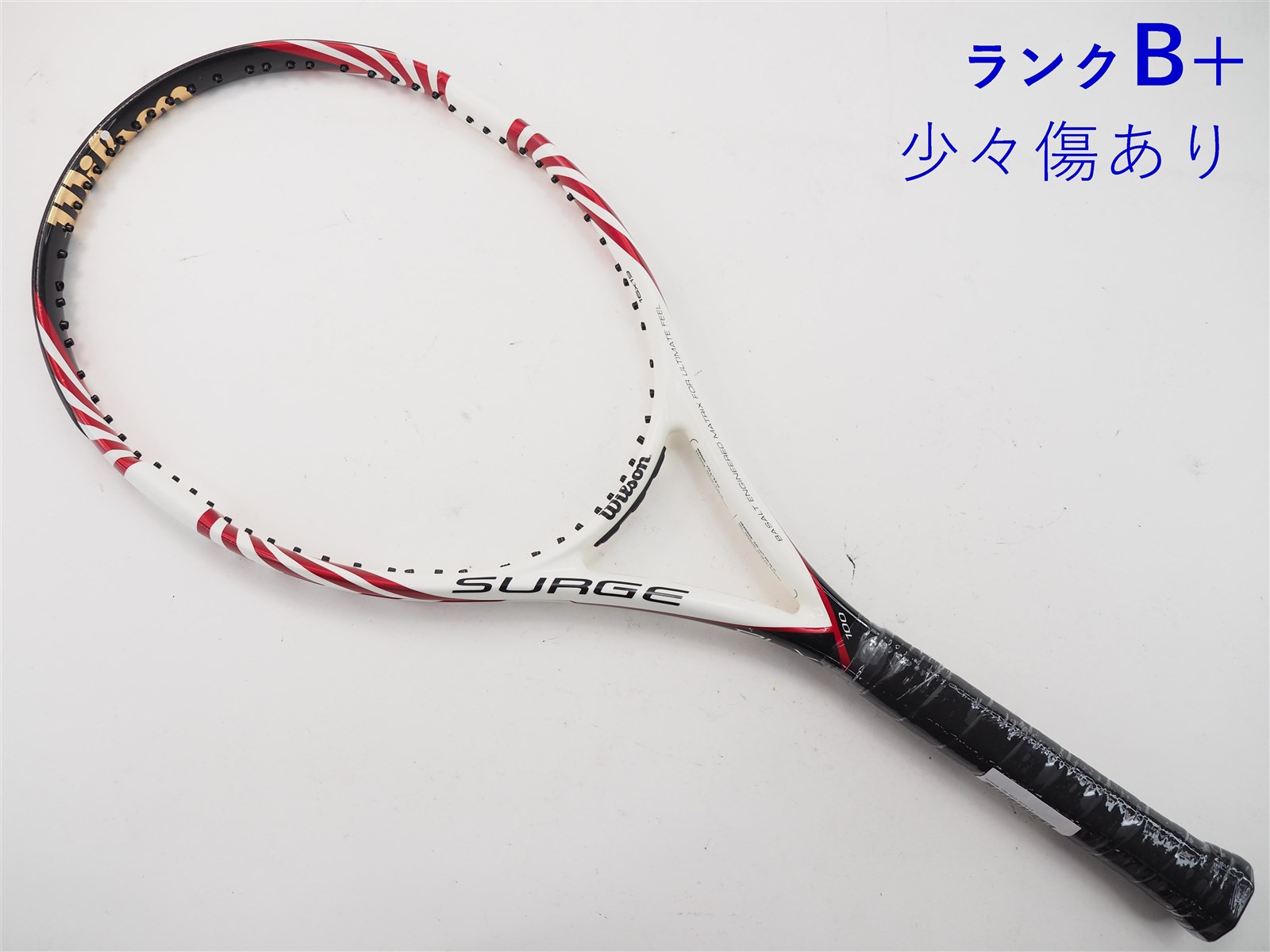 【中古】ウィルソン サージ 100 レッド 2013年モデルWILSON SURGE 100 RED 2013(L2)【中古 テニスラケット】【送料無料】の通販・販売|  ウィルソン| テニスサポートセンターへ