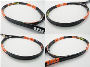wilson - 中古 テニスラケット ウィルソン バーン 100 2015年モデル (G3)WILSON BURN 100 2015 Wilson 中古 ウィルソン バーン 100 2015年モデル【一部