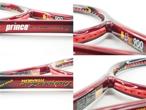 中古 テニスラケット プリンス サンダー ザップ OS (G3)PRINCE THUNDER ZAP OS 中古】プリンス サンダー ザップ チタニウム OS 1999年モデル