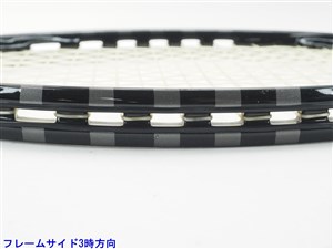Prince - 中古 テニスラケット プリンス イーエックスオースリー ブラック チーム 100 2010年モデル (G1)PRINCE EXO3 BLACK TEAM 100 2010 中古】プリンス イーエックスオースリー ブラック チーム 100