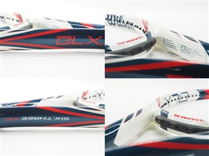 wilson - 中古 テニスラケット ウィルソン シックス スリー 100 (G2)WILSON SIX.THREE 100 wilson - 中古 テニスラケット ウィルソン シックス スリー 100