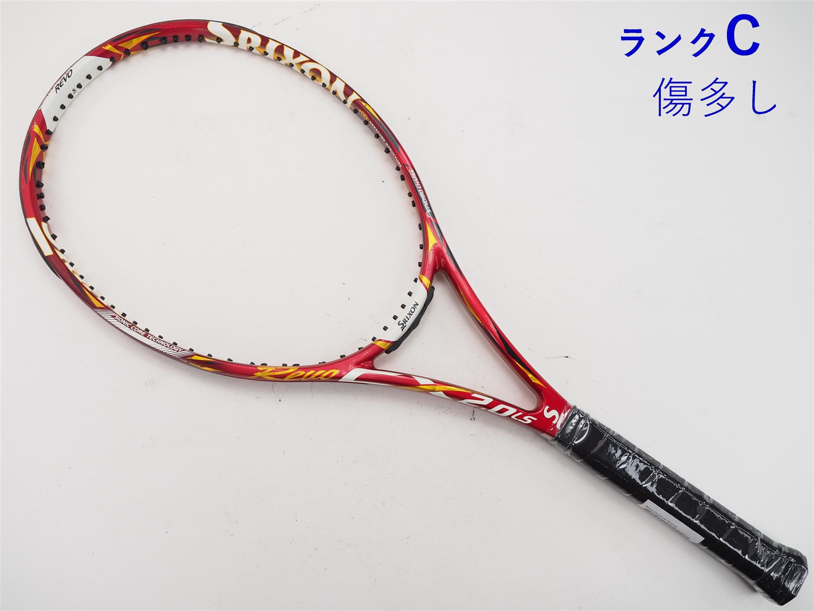 テニスラケット スリクソン レヴォ シーエックス 2.0 ツアー 2015年モデル (G3)SRIXON REVO CX 2.0 TOUR 2015306ｇ張り上げガット状態