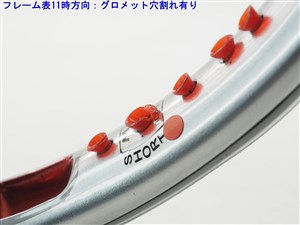 Prince - 中古 テニスラケット プリンス オースリー スピードポート レッド MPプラス 2007年モデル (G2)PRINCE O3 SPEEDPORT RED MP+ 2007 中古】プリンス オースリー スピードポート レッド MPプラス