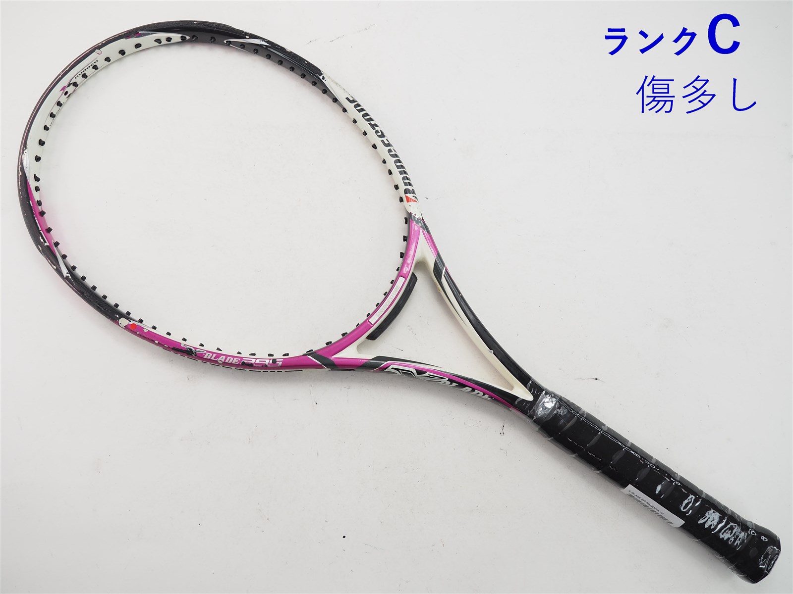 BRIDGESTONE - 中古 テニスラケット ブリヂストン エックスブレード 295 マゼンタ (G2)BRIDGESTONE X-BLADE 295 MAGENTA c23030170c-m-01-pl.jpg