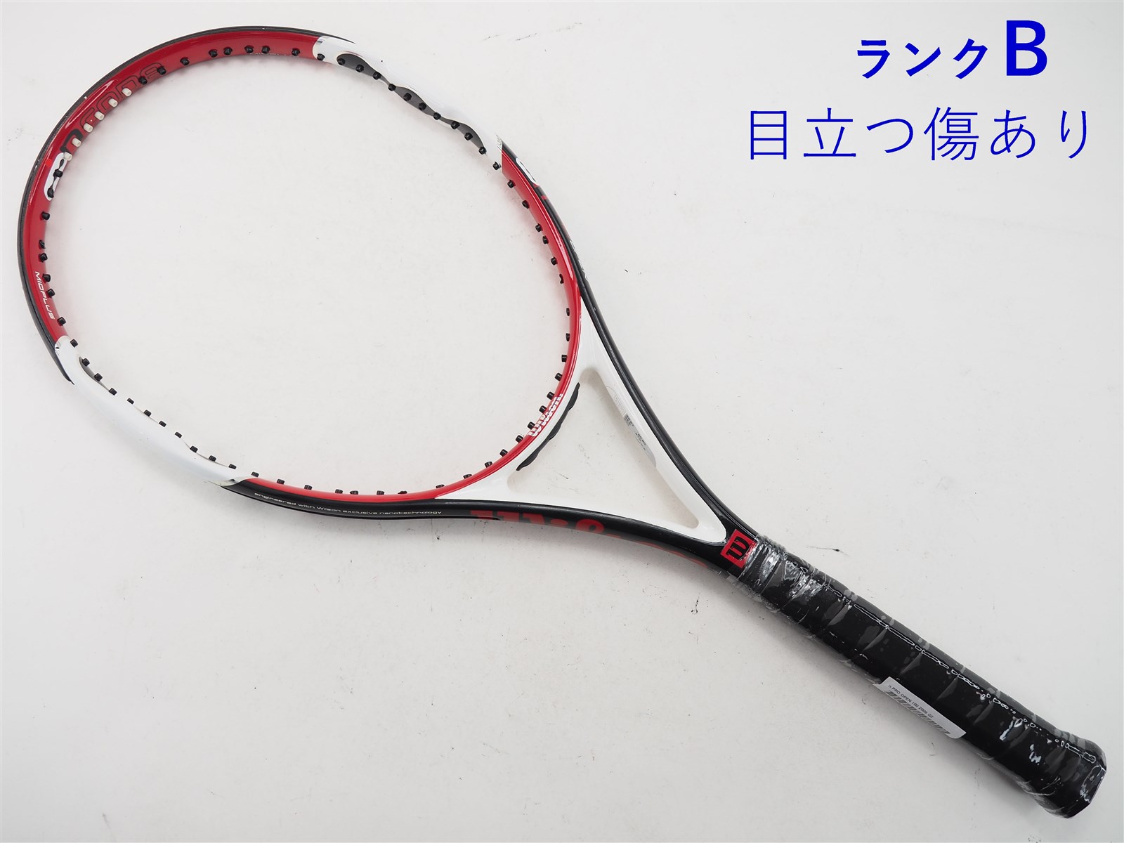 テニスラケット ウィルソン K プロ オープン 100 (G1)WILSON K PRO