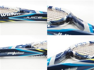 wilson - 中古 テニスラケット ウィルソン ジュース 100 2014年モデル (G2)WILSON JUICE 100 2014 中古】ウィルソン ジュース 100 2014年モデル【インポート