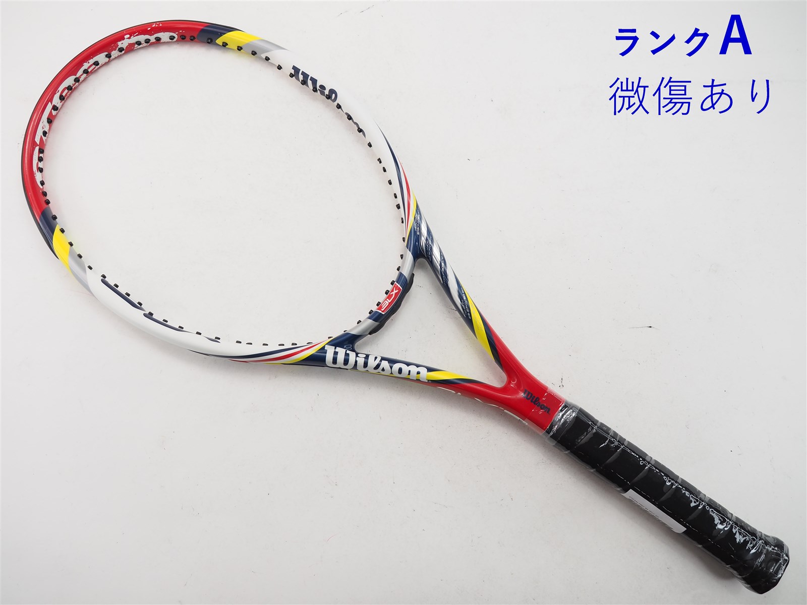 291ｇ張り上げガット状態テニスラケット ウィルソン スティーム 95 2012年モデル (G2)WILSON STEAM 95 2012