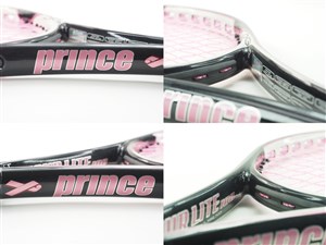 テニスラケット プリンス イーエックスオースリー ツアー ライト 100 ピンク 2012年モデル (G1)PRINCE EXO3 TOUR LITE 100 PINK 2012270ｇ張り上げガット状態