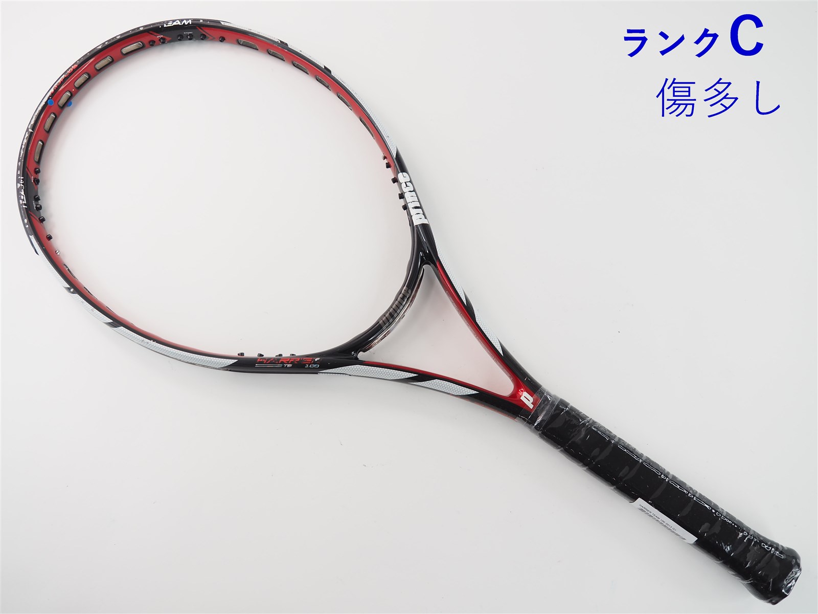 中古 テニスラケット プリンス ハリアー チーム 100 2013年モデル (G1)PRINCE HARRIER TEAM 100 2013 中古】プリンス ハリアー チーム 100 2013年モデルPRINCE