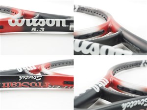 wilson - 中古 テニスラケット ウィルソン ハイパー プロ スタッフ 5.3 ストレッチ 105 (G3)WILSON HYPER Pro Staff 5.3 Stretch 105 中古】ウィルソン ハイパー プロ スタッフ 5.3 ストレッチ
