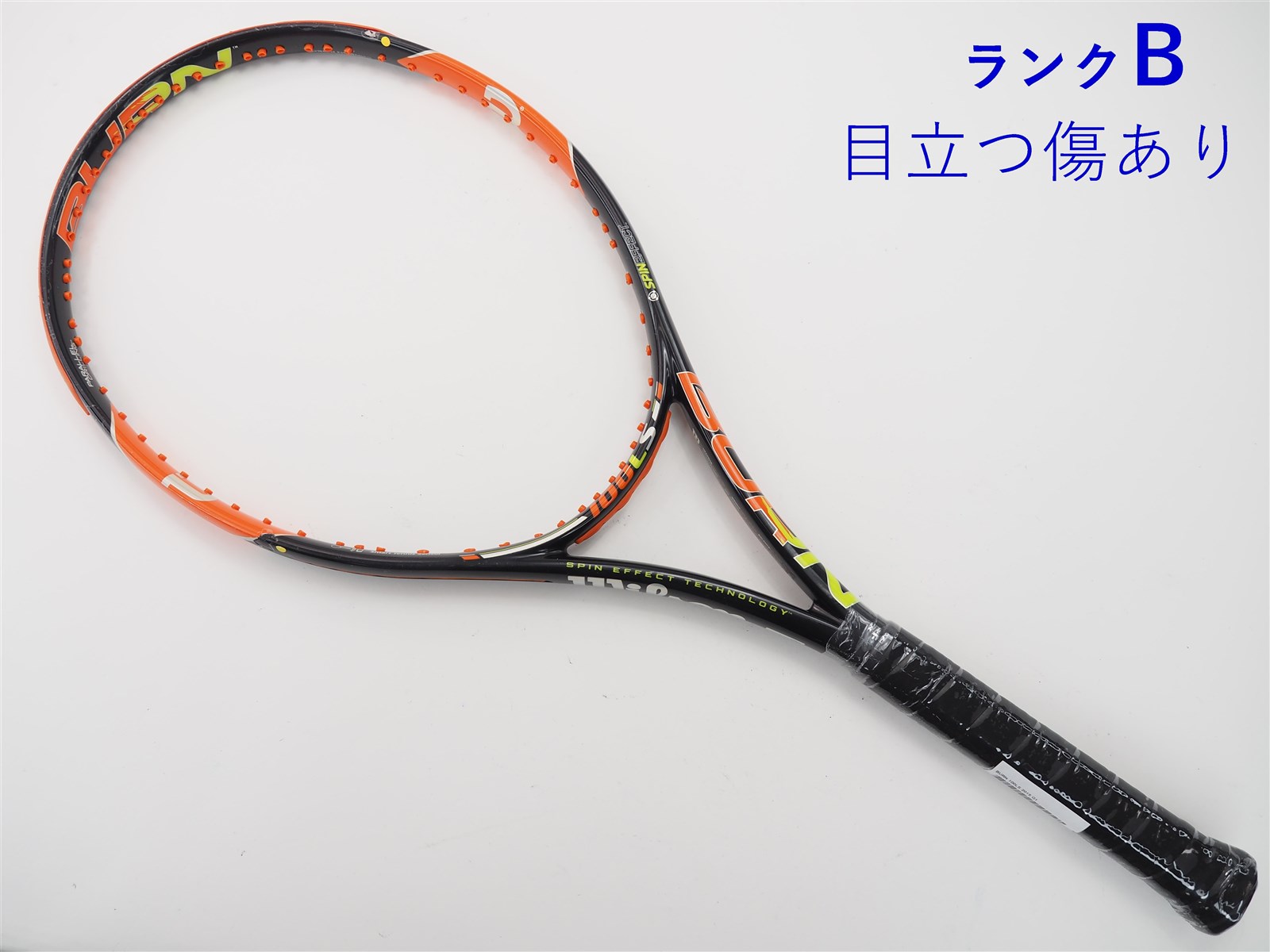 中古 テニスラケット ウィルソン バーン 100エルエス 2015年モデル (G1) WILSON BURN 100LS 2015 (c25050068c) 中古】ウィルソン バーン 100エルエス 2015年モデルWILSON BURN 100LS