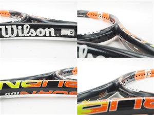 中古 テニスラケット ウィルソン バーン 100 2015年モデル (G1)WILSON BURN 100 2015 中古】ウィルソン バーン 100 2015年モデルWILSON BURN 100 2015(G2