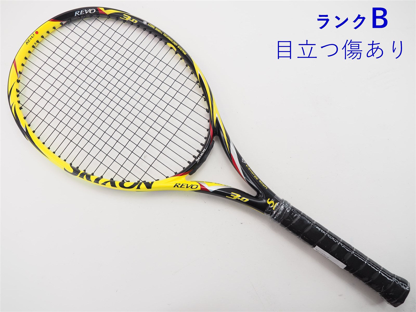中古 テニスラケット スリクソン レヴォ ブイ 3.0 2012年モデル【一部グロメット割れ有り】 (G2)SRIXON REVO V 3.0 2012 c23050020c-m-01-pl.jpg