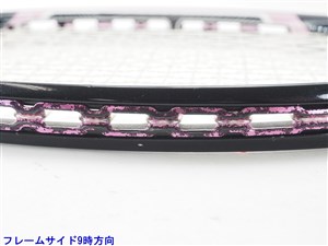 中古 テニスラケット プリンス イーエックスオースリー ピンク 105 2011年モデル (G1)PRINCE EXO3 PINK 105 2011 中古】プリンス イーエックスオースリー ピンク 105 2011年