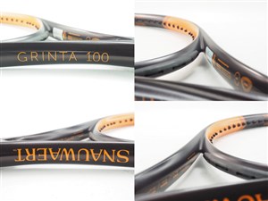中古 テニスラケット スノワート グリンタ100 2018年モデル (G2)SNAUWAERT GRINTA 100 2018 中古】スノワート グリンタ100 ライト 2018年モデルSNAUWAERT