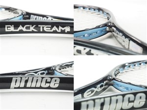 Prince - 中古 テニスラケット プリンス イーエックスオースリー ブラック チーム 100 2010年モデル (G1)PRINCE EXO3 BLACK TEAM 100 2010 中古】プリンス イーエックスオースリー ブラック チーム 100