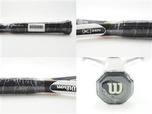 WILSON ウィルソン K ZEN ゼン 110 G3 2007 テニス 中古】ウィルソン K ゼン 110 2007年モデルWILSON K ZEN 110