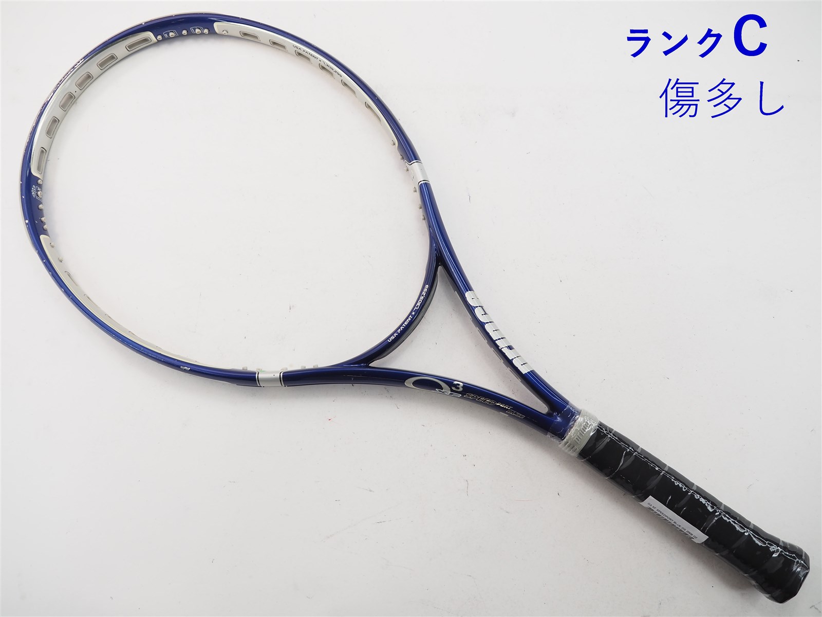 テニスラケット プリンス オースリー エックスエフ スピードポート ブルー OS 2008年モデル【一部グロメット割れ有り】 (G2)PRINCE O3 XF SPEEDPORT BLUE OS 2008