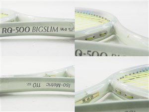 中古】ヨネックス RQ-500 ビッグスリム【多数グロメット割れ有り