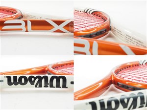wilson - 中古 テニスラケット ウィルソン ツアー BLX 105 オレンジ×ホワイト 2011年モデル (G2)WILSON TOUR BLX 105 (ORANGE×WHITE) 2011 中古】ウィルソン ツアー BLX 105 オレンジ×ホワイト 2011年