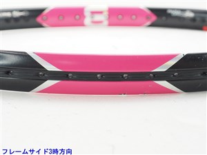 中古 テニスラケット ウィルソン バーン 100エルエス ピンク 2016年モデル (G2)WILSON BURN 100LS Pink 2016 中古】ウィルソン バーン 100エルエス ピンク 2016年モデル
