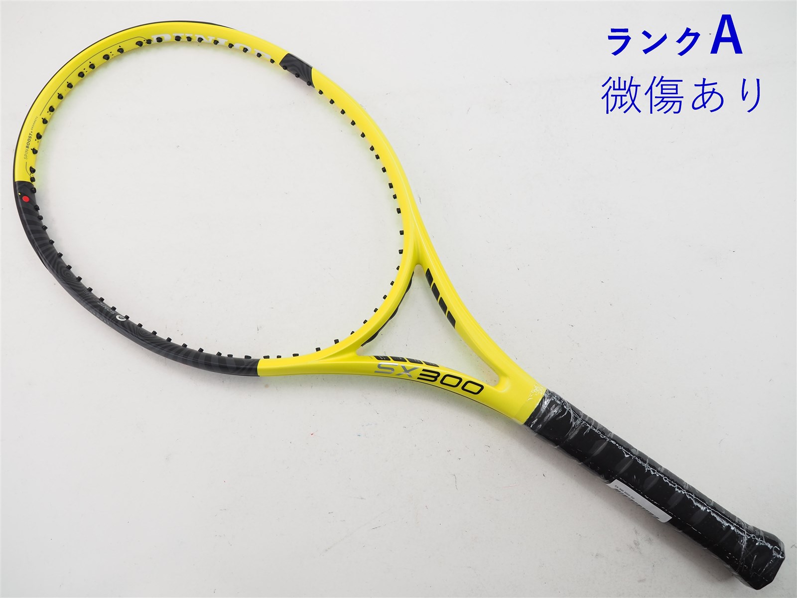 テニスラケット ダンロップ エスエックス300 2019年モデル (G3)DUNLOP SX 300 2019317ｇ張り上げガット状態