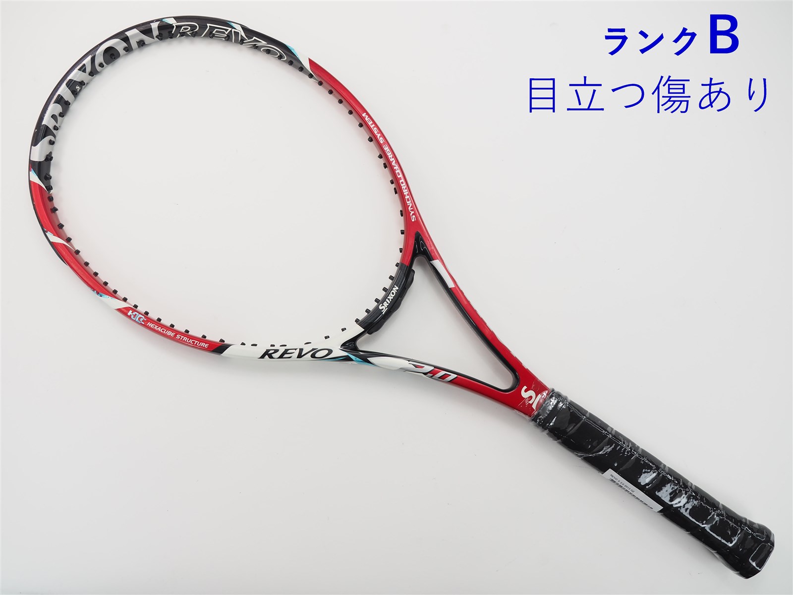 テニスラケット スリクソン レヴォ エックス 4.0 2013年モデル (G2)SRIXON REVO X 4.0 2013100平方インチ長さ