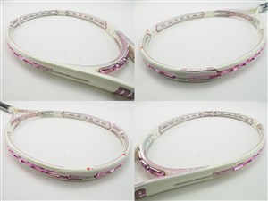 【楽天カード分割】 中古】プリンス イーエックスオースリー ホワイト 100エル 2012 ラケット