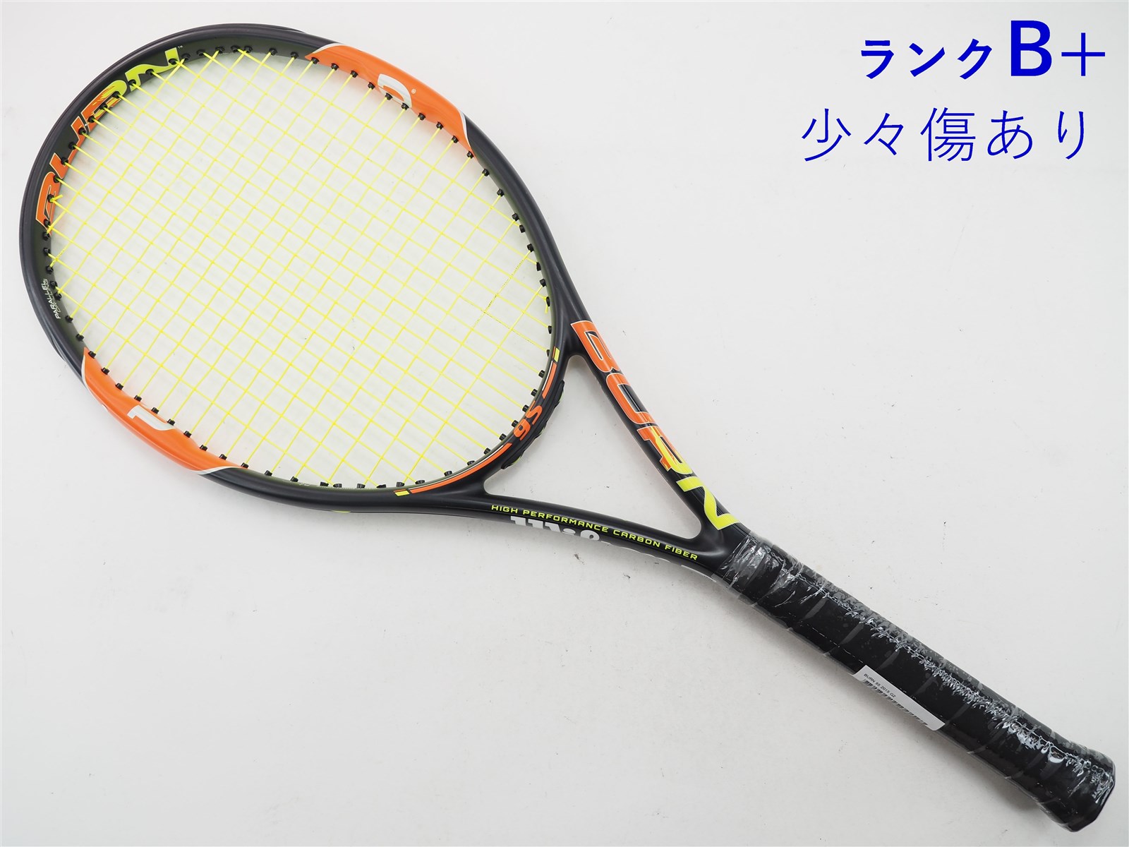 【決まりました】若40 【錦織圭選手モデル】Wilson BURN95 ウイルソン バーン95 硬式テニスラケット ラケットカバー付 楽天市場】【ウィルソン】Wilson BURN 95 Racket 錦織圭選手モデル